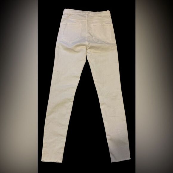 Zara High Rise white jeans Size 6 - Picture 5 of 6
